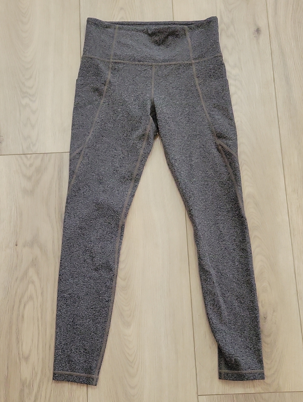 Athleta Dark Gray High-Rise Performance Leggings